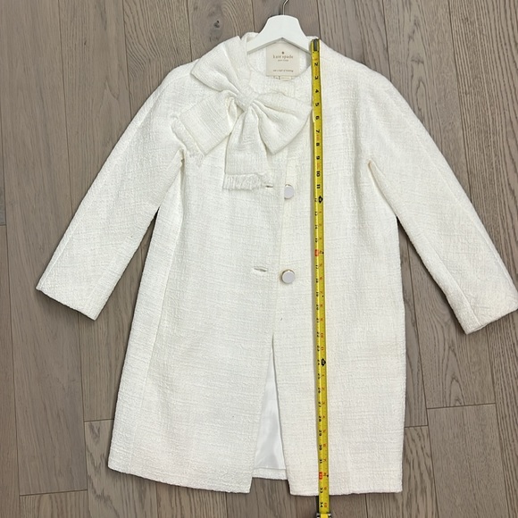 NWT kate spade Dorothy Tweed Coat, XXS - Picture 9 of 16